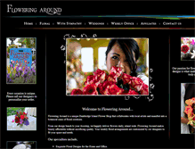Tablet Screenshot of floweringaround.com